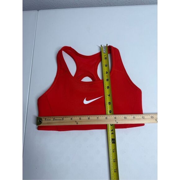 Nike Dri-FIT Swoosh Girls Reversible Sports Bra, Chile Red Size L - Picture 8 of 15